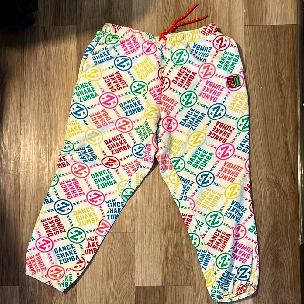Zumba Fitness Women’s Colorful Dance SweatPants! Ready to make a statement!!🎉